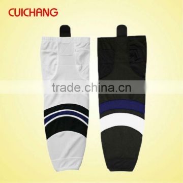 custom sublimated hockey socks