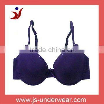 push up hot sell bra with big size