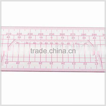 Kearing Brand Transplant Flexible 5*50cm Plastic Sandwich Line Garment Ruler for Sewing Design#8004 photo-5
