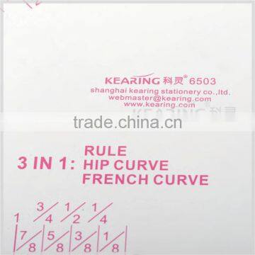 China Kearing 28 Inch Flexible Transplant Plastic French Curve Ruler for Sewing Design#6503 photo-4