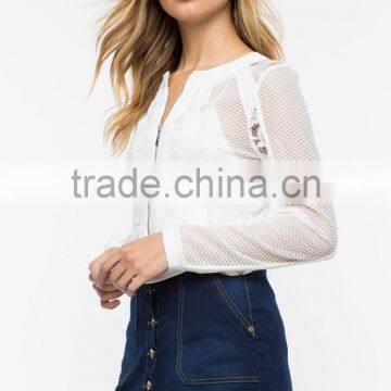 2016 Best Selling New Style Women Lace Jacket Wholesale photo-3