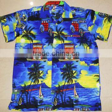 Palm Tree With Cars Hawaiian Shirts photo-5