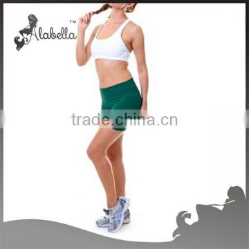 Latest hot selling top quality supplex women yoga sports shorts