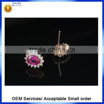 CZ Diamond Earring 925 Sterling Silver Earring photo-3