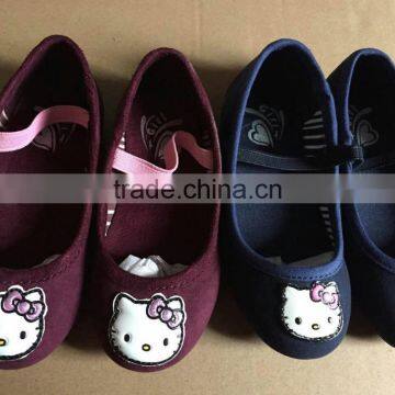 2017 Overstock Clearance Cute Cartoon Pattern Little Girls Casual Shoe Kids Slip on Shoes photo-2