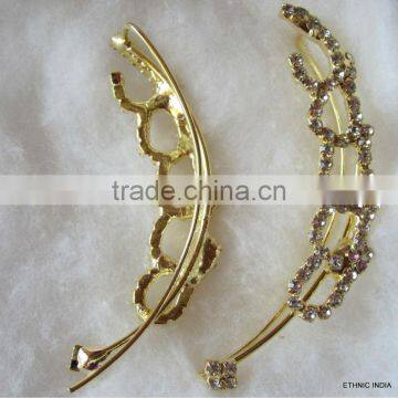 Ear Lobe Cover EARRINGS Bollywood Style photo-2