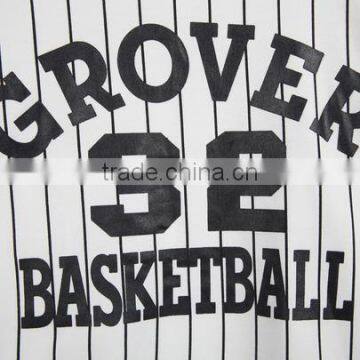 Women White Black Vertical Striped Letter Print Sweatshirt for Women photo-4