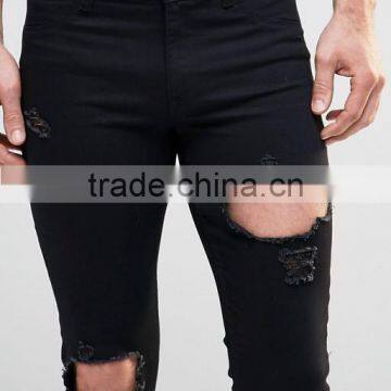 Custom Leather Labels for Scratch Jeans New Fashion Jeans Pants photo-3