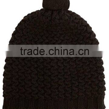 Intarsia Design New Arrival Winter Cashmere Wool Hat for Boys and Girls