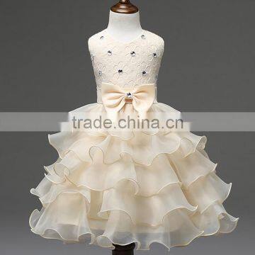 C47#wholesale Children Baby Girls Wedding Dress Unique Baby Girl Names Images photo-5