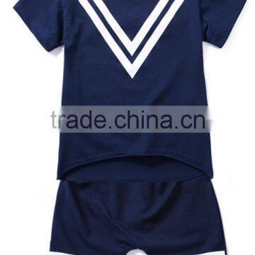 Wholesale Fashion High Quality Cute Print Girls' Clothing Set Children Summer Clothes Set photo-2