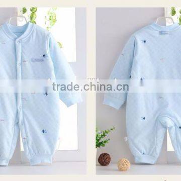 custom wholesale 100% Safe and healthy cotton baby clothes newborn winter unisex clothes