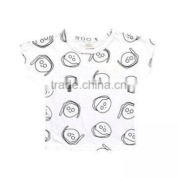 S17518A Cartoon Boys Girls T-shirts New 2017 Summer Children's Clothing photo-3