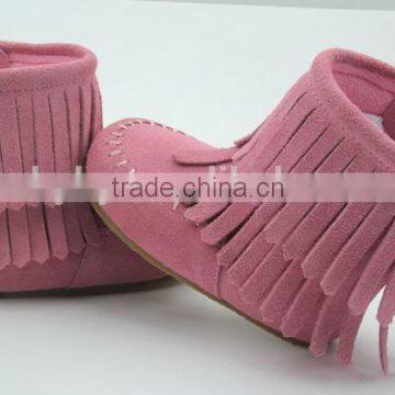 Baby Moccasins Winter Snow Long Tassel Kids Boots Wholesale photo-6