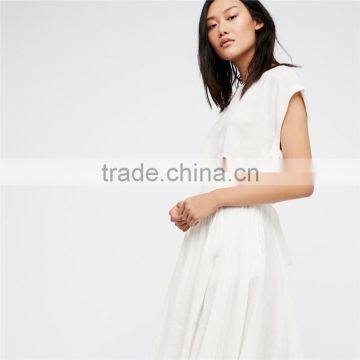 2017 OEM Summer Fashion Factory Price Women Comfortable Middle Skirt photo-5