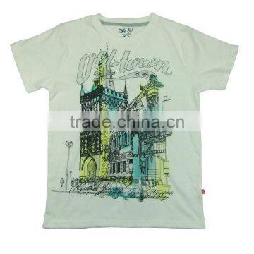 Kids Clothes Printing 100% t Shirt Printing for Little Boy Wholesale Custom t Shirt photo-4