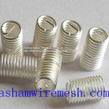 304 stainless steel silver wire thread inserts by xinxiang bashan