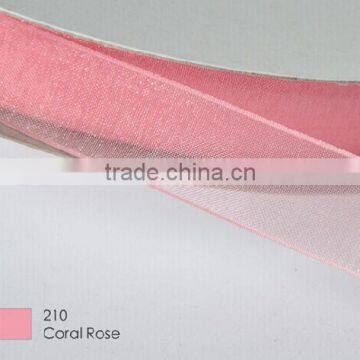 hi-ana ribbon 99 Most popular silk wired sheer organza ribbon for parties decoration