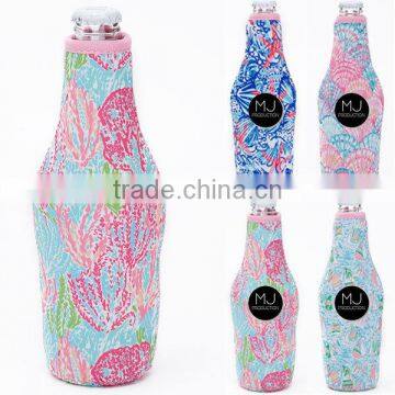 Personalized Patterned Neoprene Bottle Cooler photo-3