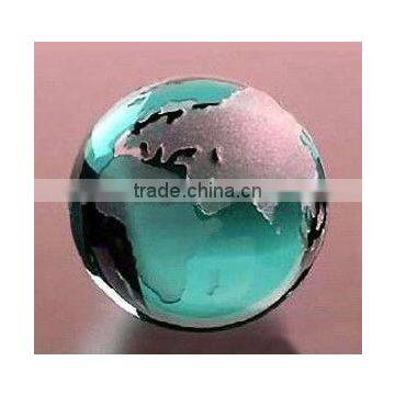crystal world globe