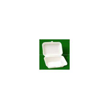 450ml bagasse paper lunch box