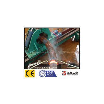 Induction pipe bending machine