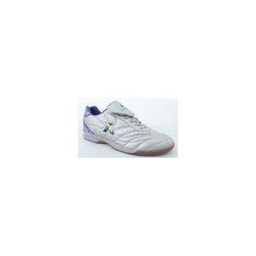 Customize PU Yellow, Blue, Red, Black New Wide Men Indoor Outdoor Soccer Shoes