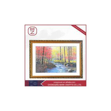 The Creative Great Corporate Scenery Hand Embroidery Wall Souvenir Gifts