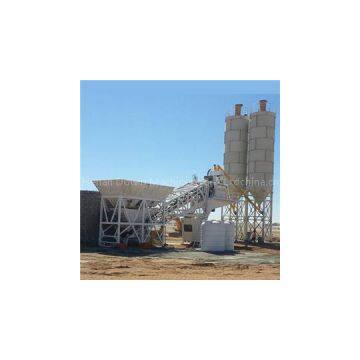 25m3 Mobile Concrete Batching Plant
