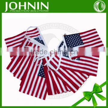 75D Embroidered Patriotic American Bunting