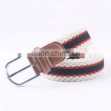 Factory price braided nylon belts with your design