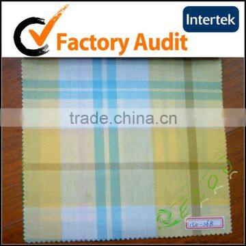 Shrink-Resistant cotton yarn dyed fabric