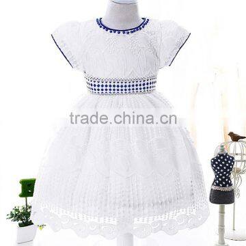 Different style girl stylish frock patterns hand embroidery designs for baby dress