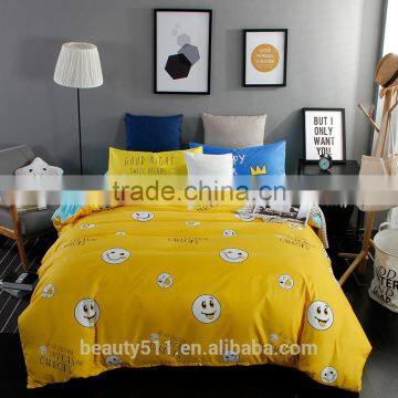 Luxury Embossing Colored Hotel Comforter Sets High-quality Hotel Duvet Covet Bed Sheet BS289