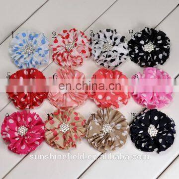 Pips flower wave pips chiffon flower new design flower handmade flower