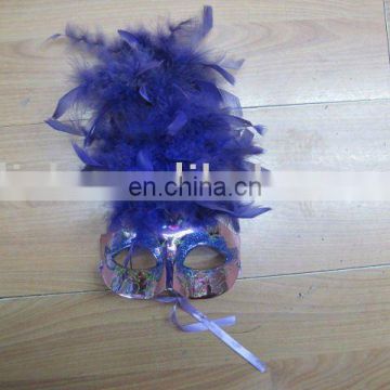 party carnival masquerade feather mask MPM-024