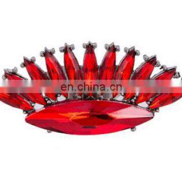 Fashion Vintage Bohemia Big Ring Colorful Crstal Exaggerated Decorate Women Party Jewelry photo-6