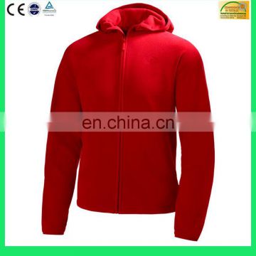 Men's 80/20 CVC fleece jacket hoodie(6 Years Alibaba Experience)