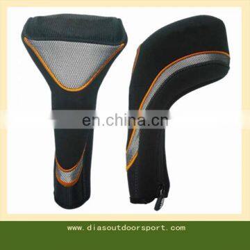 golf head covers with zipper