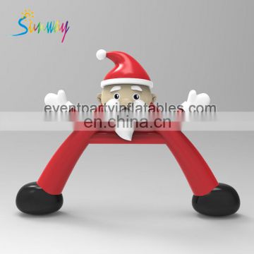 Sunway Arch Inflatable Funny Santa Arch Advertising Inflatables