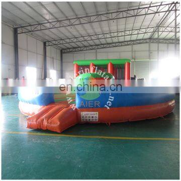 Round joust arena inflatable jousting arena