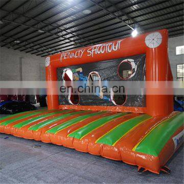 Outdoor inflatable soap water soccer field