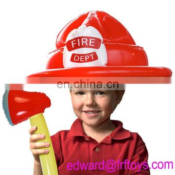 Inflatable Fireman Hat and Axe