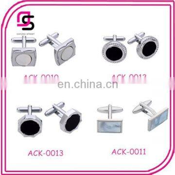 High Quality Cheap Custom Cufflinks for Mens from China Factory