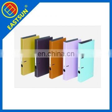 colorful fashion leather file folder for office