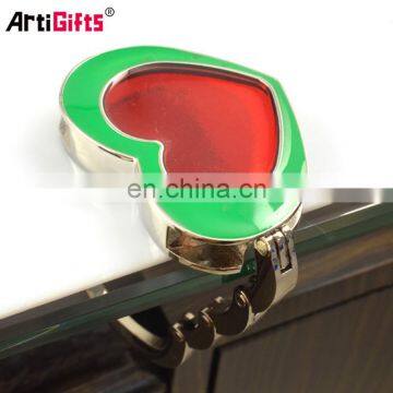 Promotional folding bag purse hook handbag hanger holder
