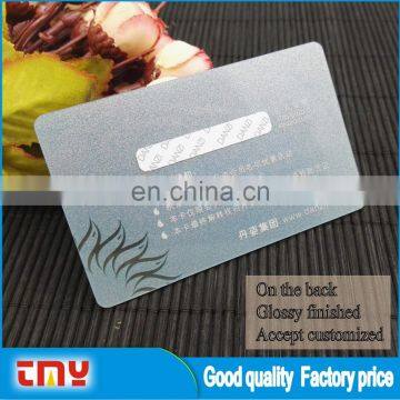 2017 Hot Sell High Quality Manufacturer Transparent Plastic Business Card photo-5