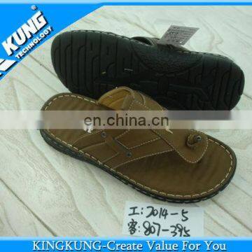 High Quality PU upper for Men Flip Flops