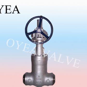 ANSI Weld Power Station Gear Gate Valve