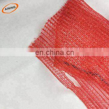 Red White 20 kg raschel net mesh bag in roll for potato